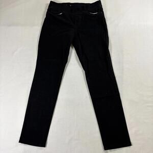 Levis Pull On Skinny Jeans Black 8 Fits Like 30X29 Stretch Jegging Mid Rise